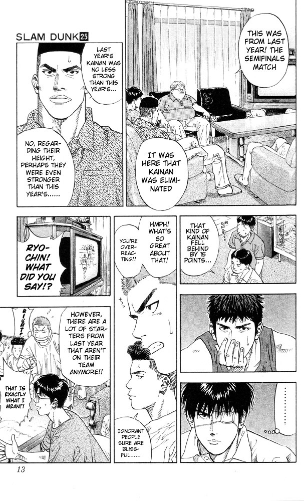 Slam Dunk Chapter 216 page 11 - 