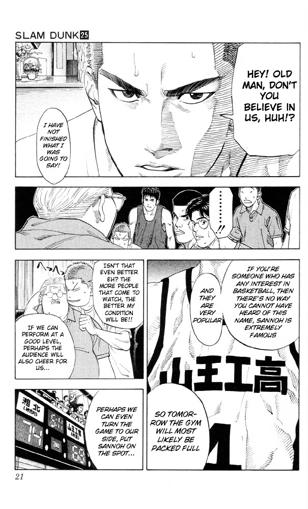 Slam Dunk Chapter 216 page 19 - 