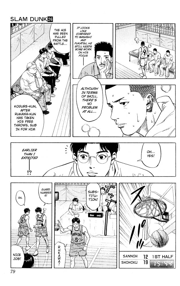Slam Dunk Chapter 228 page 14 - 