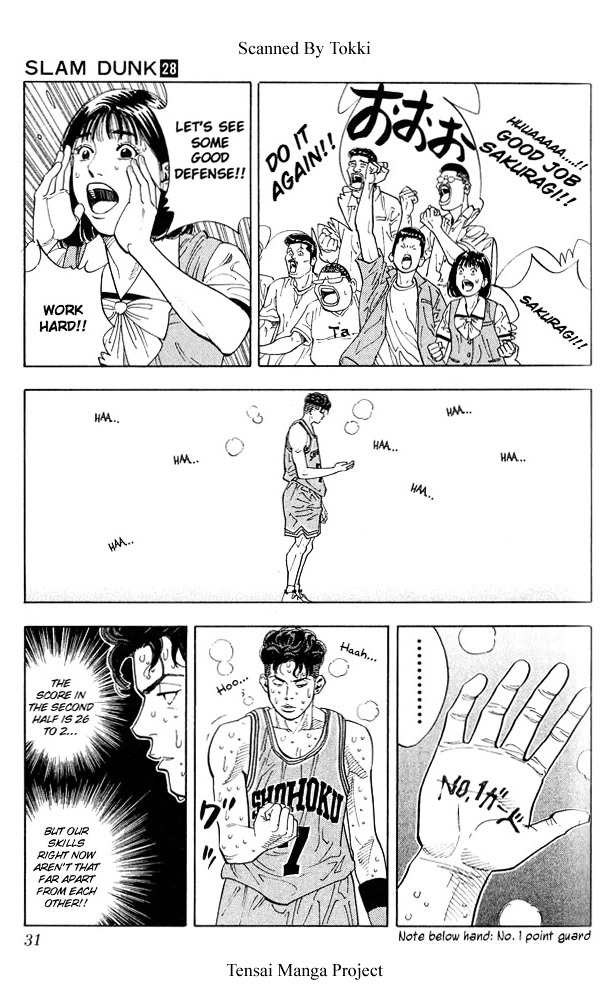 Slam Dunk Chapter 244 page 4 - 