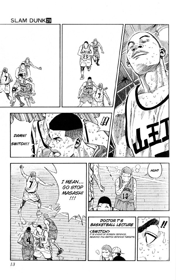 Slam Dunk Chapter 252 page 11 - 