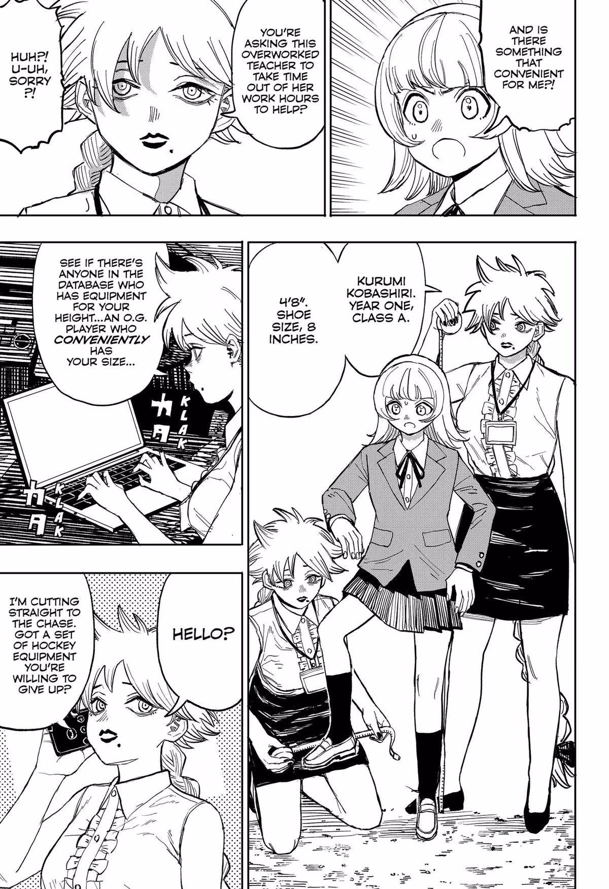 Slap Shot Girls Chapter 3 page 17 - 