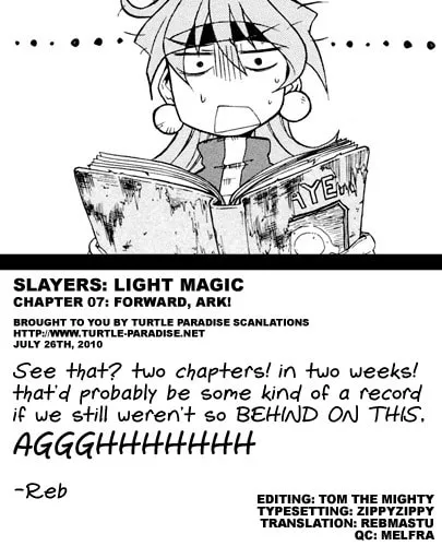 Slayers Light Magic Chapter 7 page 75 - 