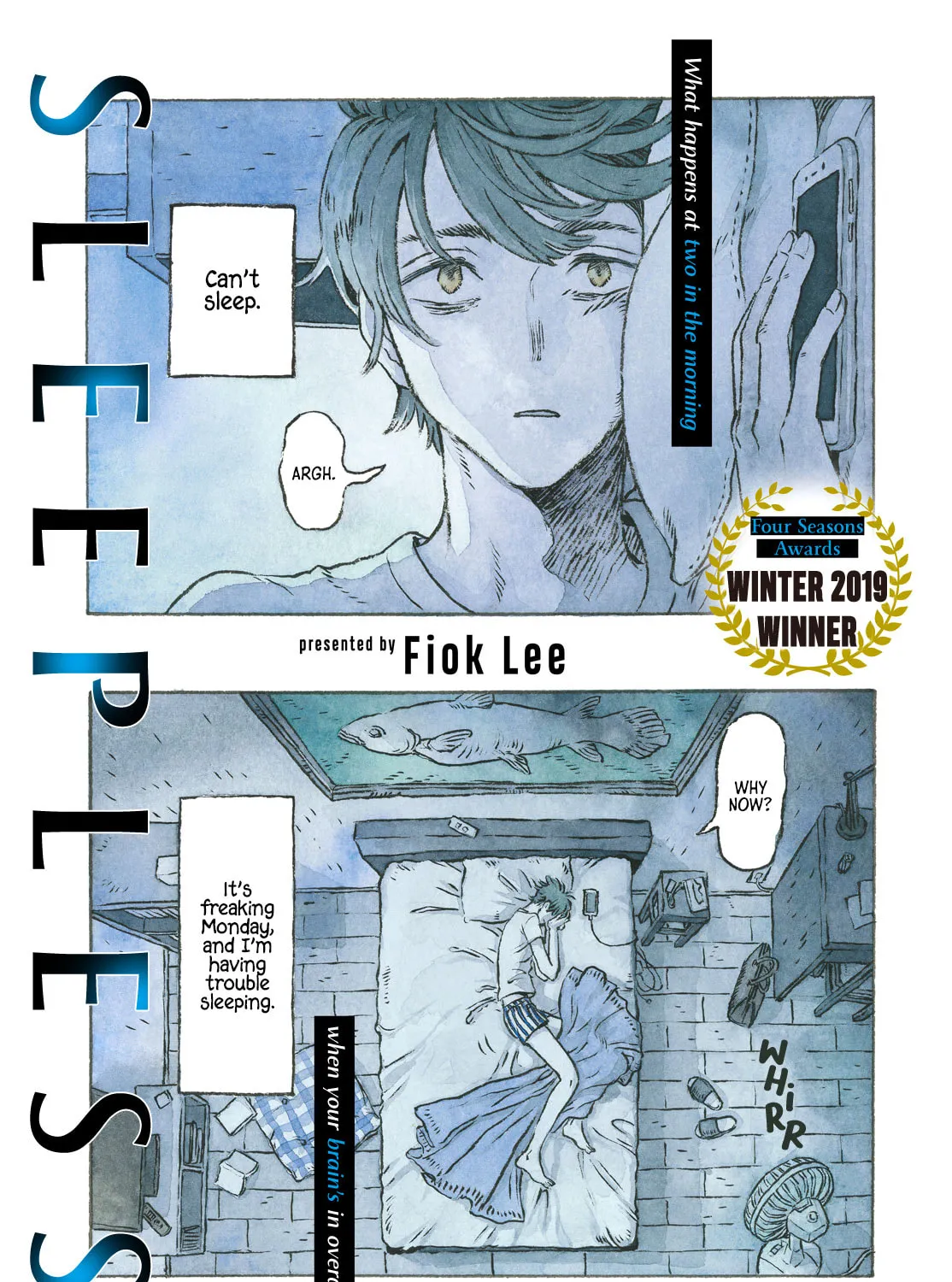 Sleepless (Colored) Chapter 0 page 1 - 