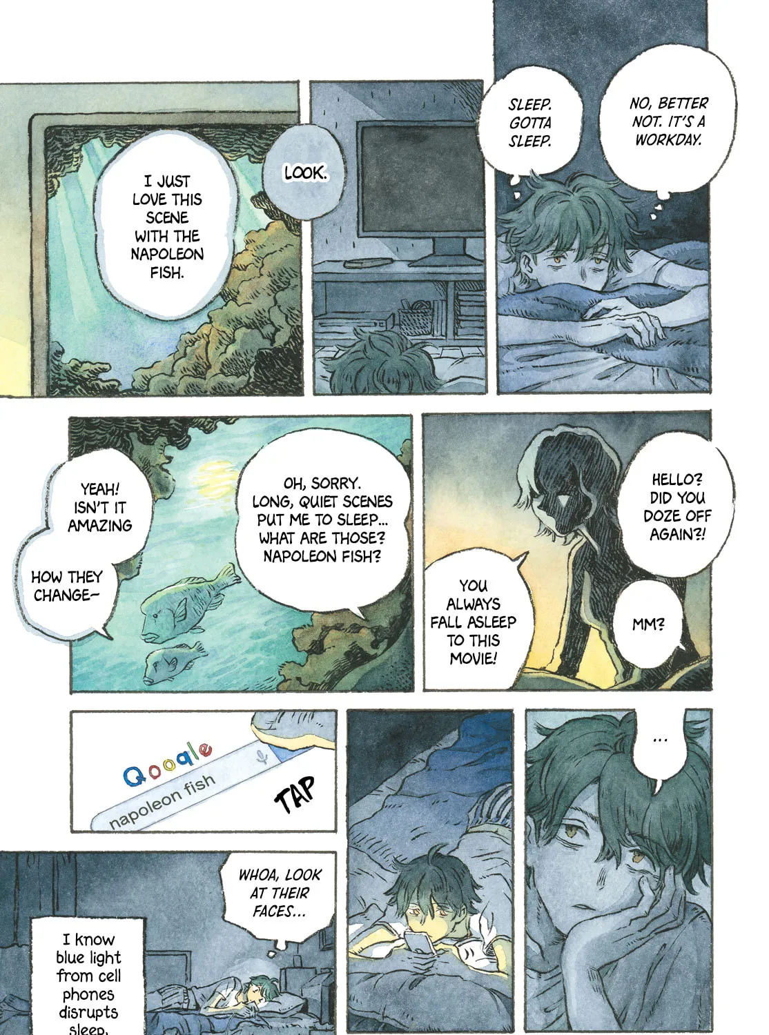Sleepless (Colored) Chapter 0 page 5 - 