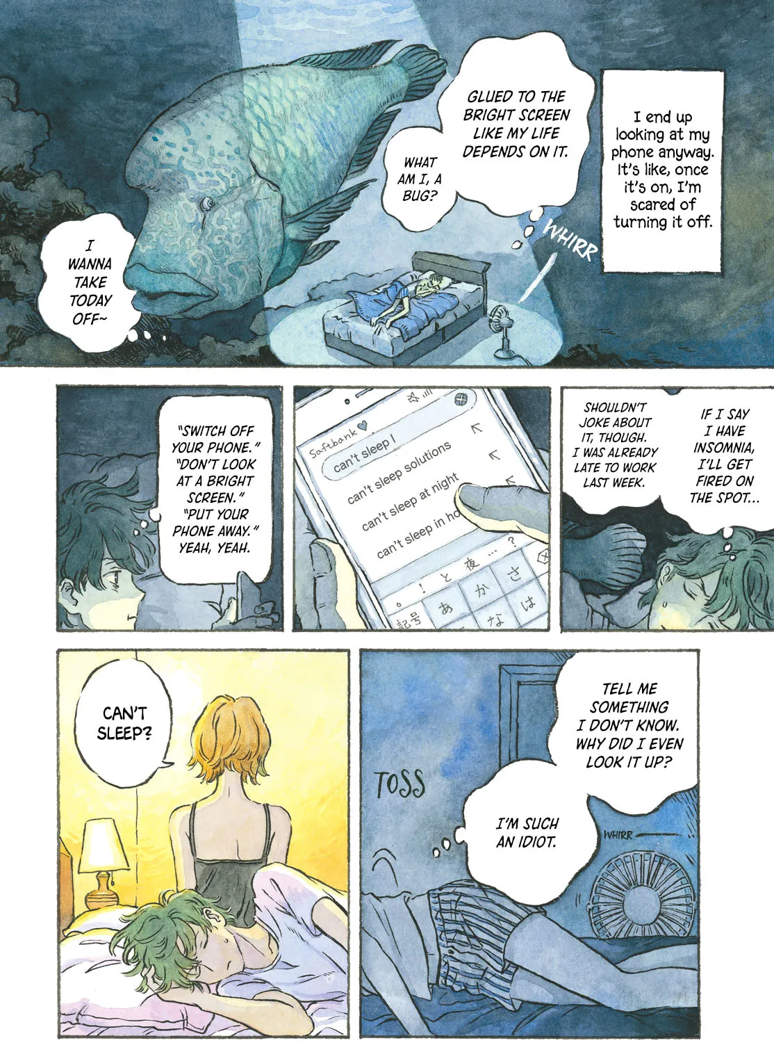 Sleepless (Colored) Chapter 0 page 7 - 