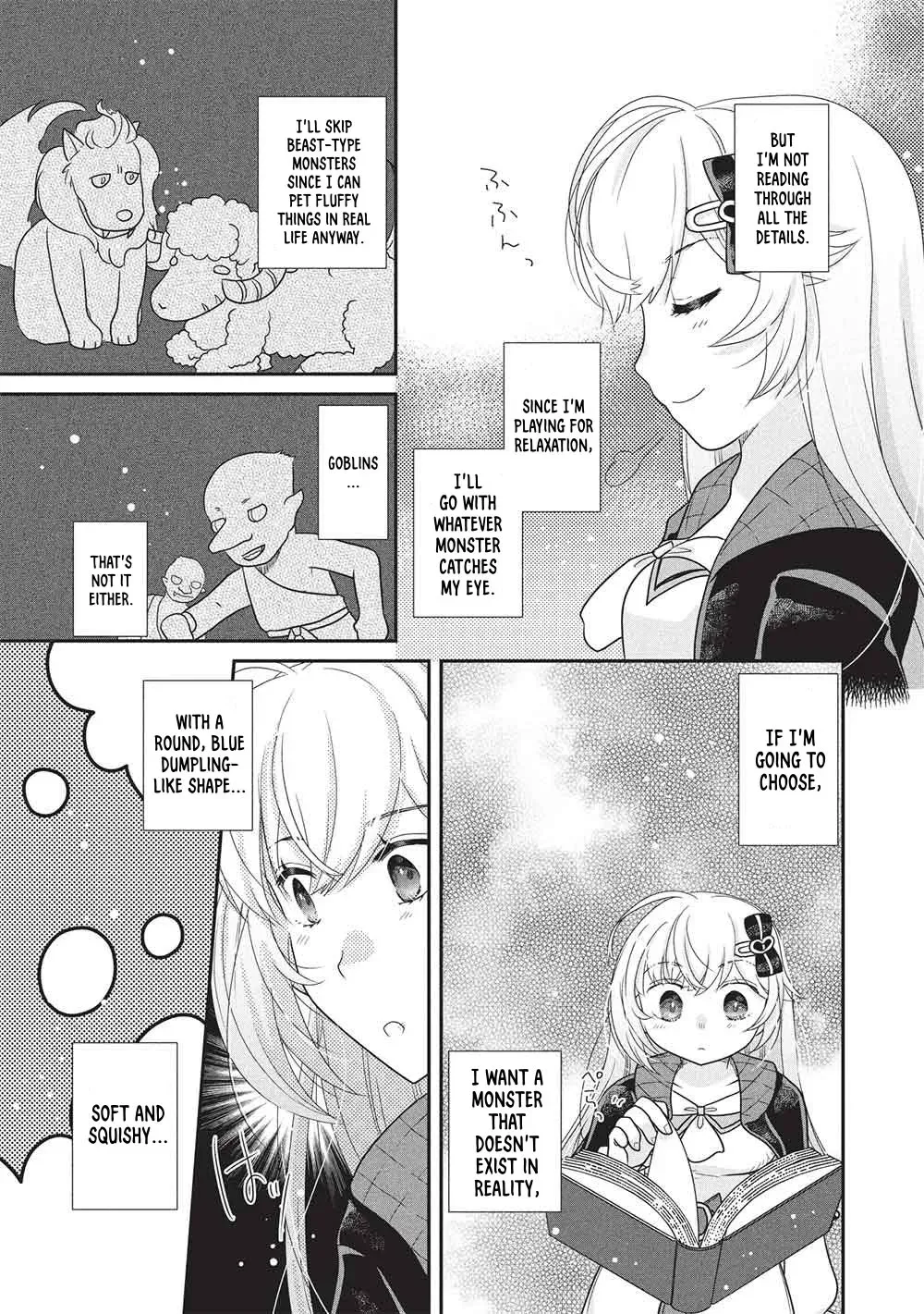 Slime Master-chan’s VRMMO Chapter 1 page 6 - 