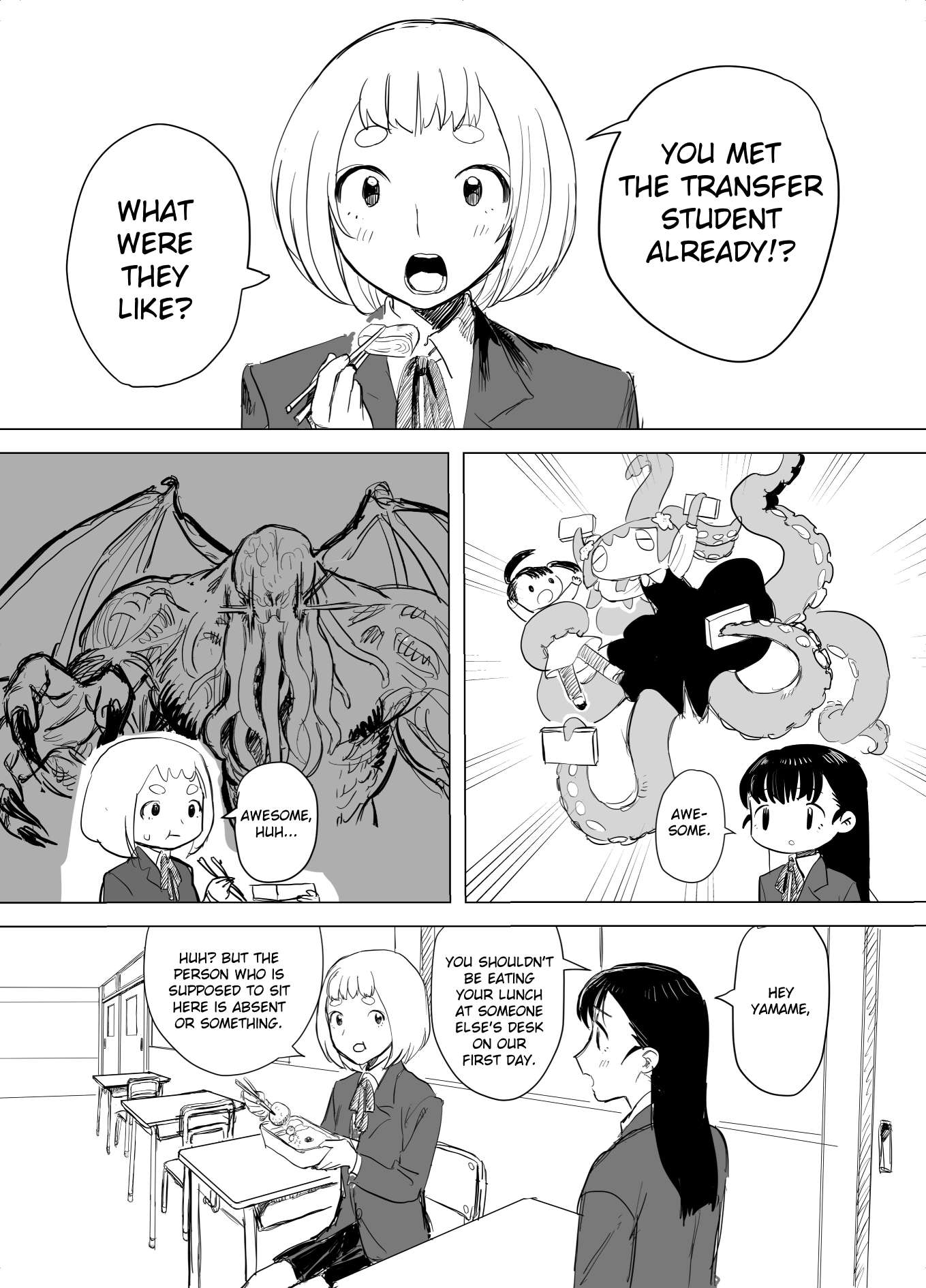 Slippery Okuta-san Chapter 2 page 3 - 