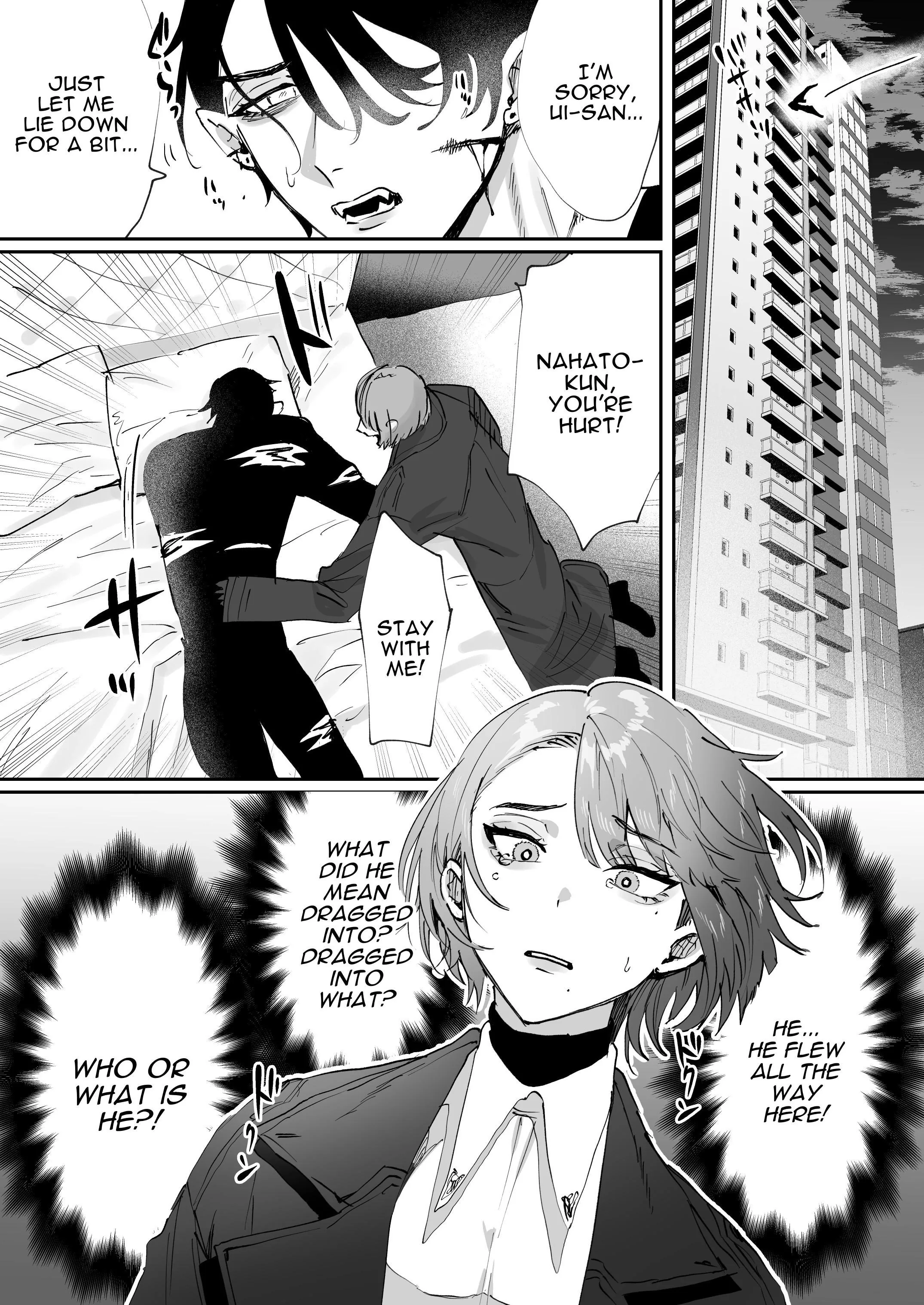 Small Breasted Thunder Thigh Woman and Vampire Guy's Interspecies Lovey Sexy Raw Mating Chapter 1 page 12 - 