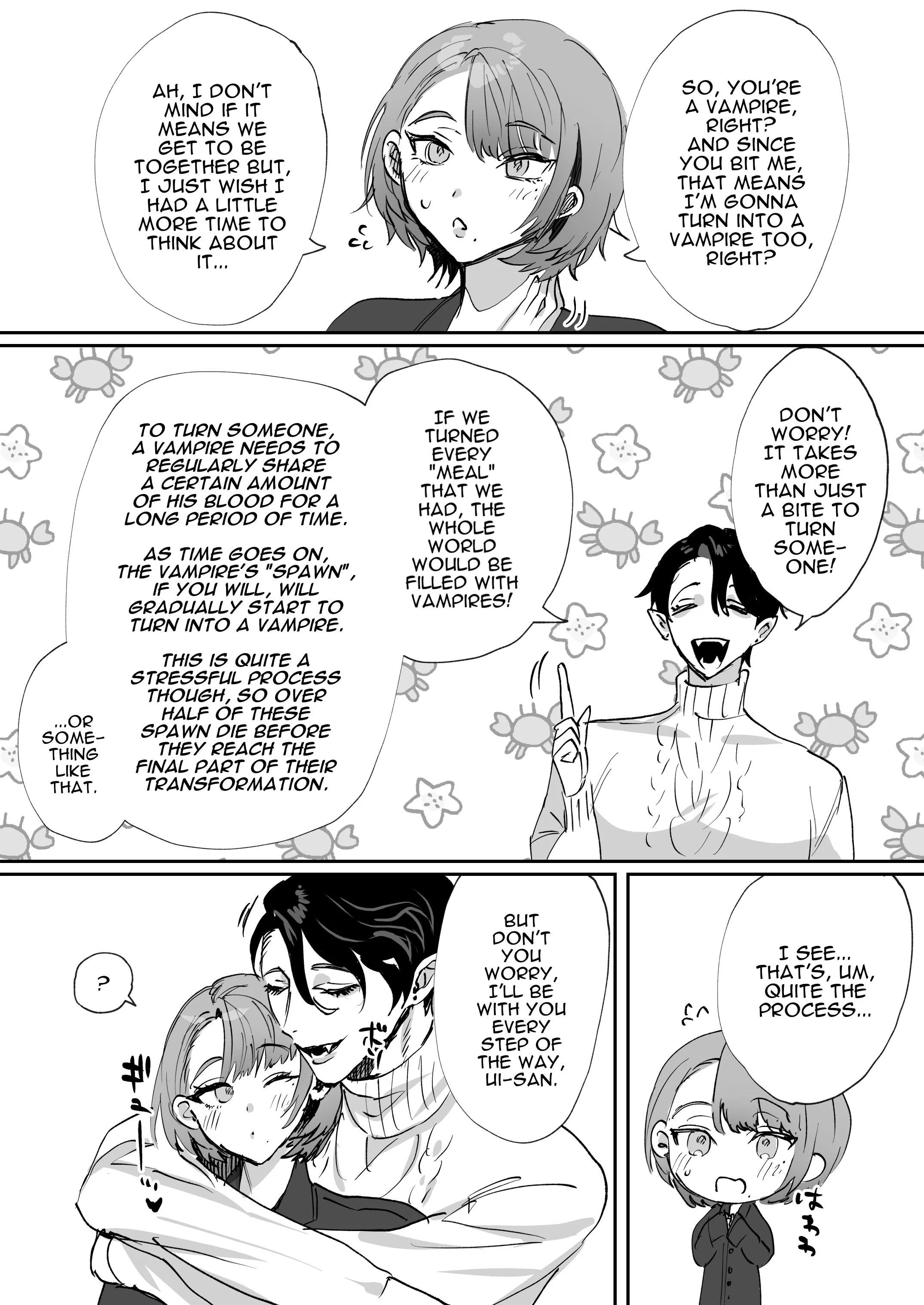 Small Breasted Thunder Thigh Woman and Vampire Guy's Interspecies Lovey Sexy Raw Mating Chapter 1 page 35 - 
