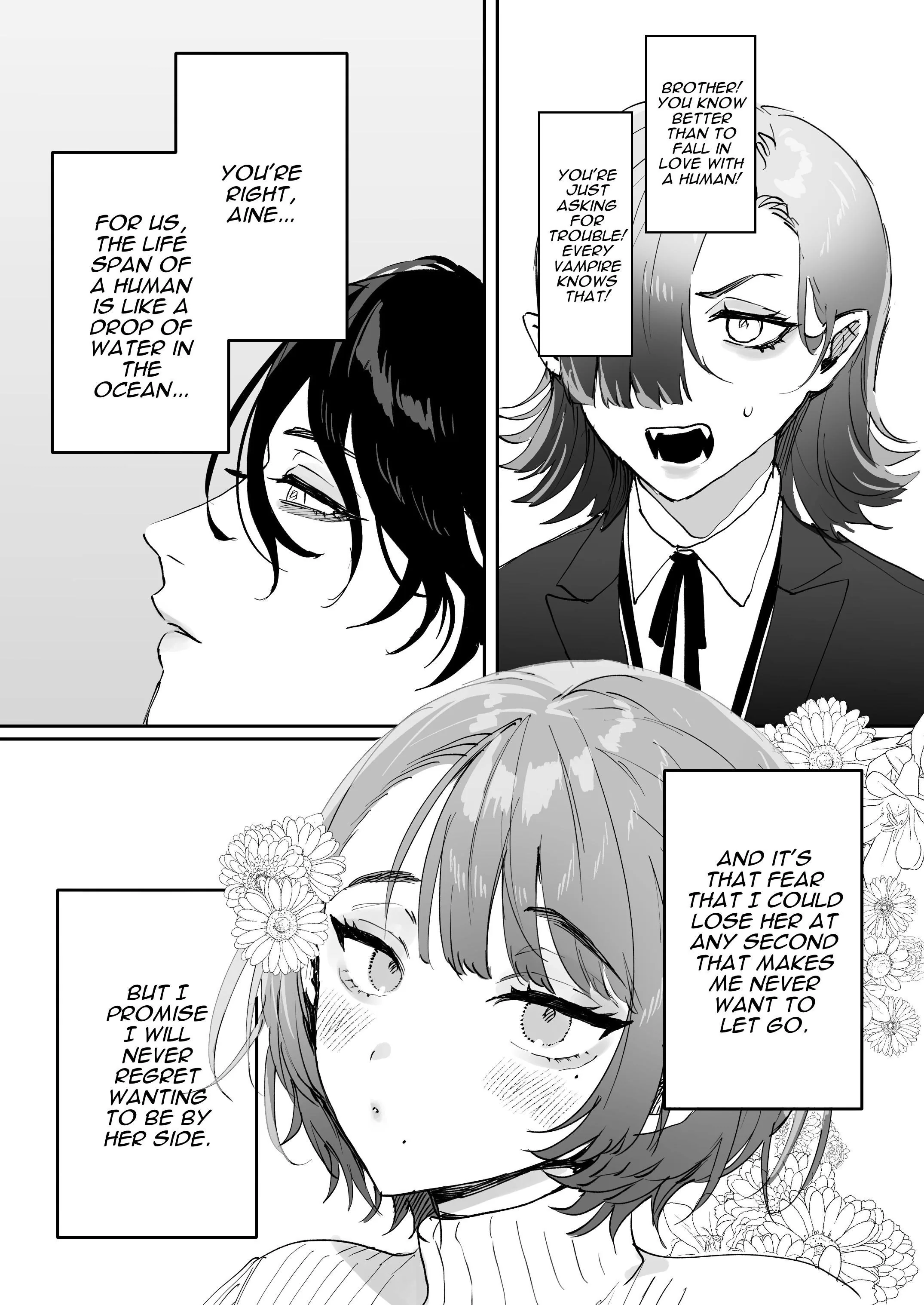 Small Breasted Thunder Thigh Woman and Vampire Guy's Interspecies Lovey Sexy Raw Mating Chapter 1 page 36 - 
