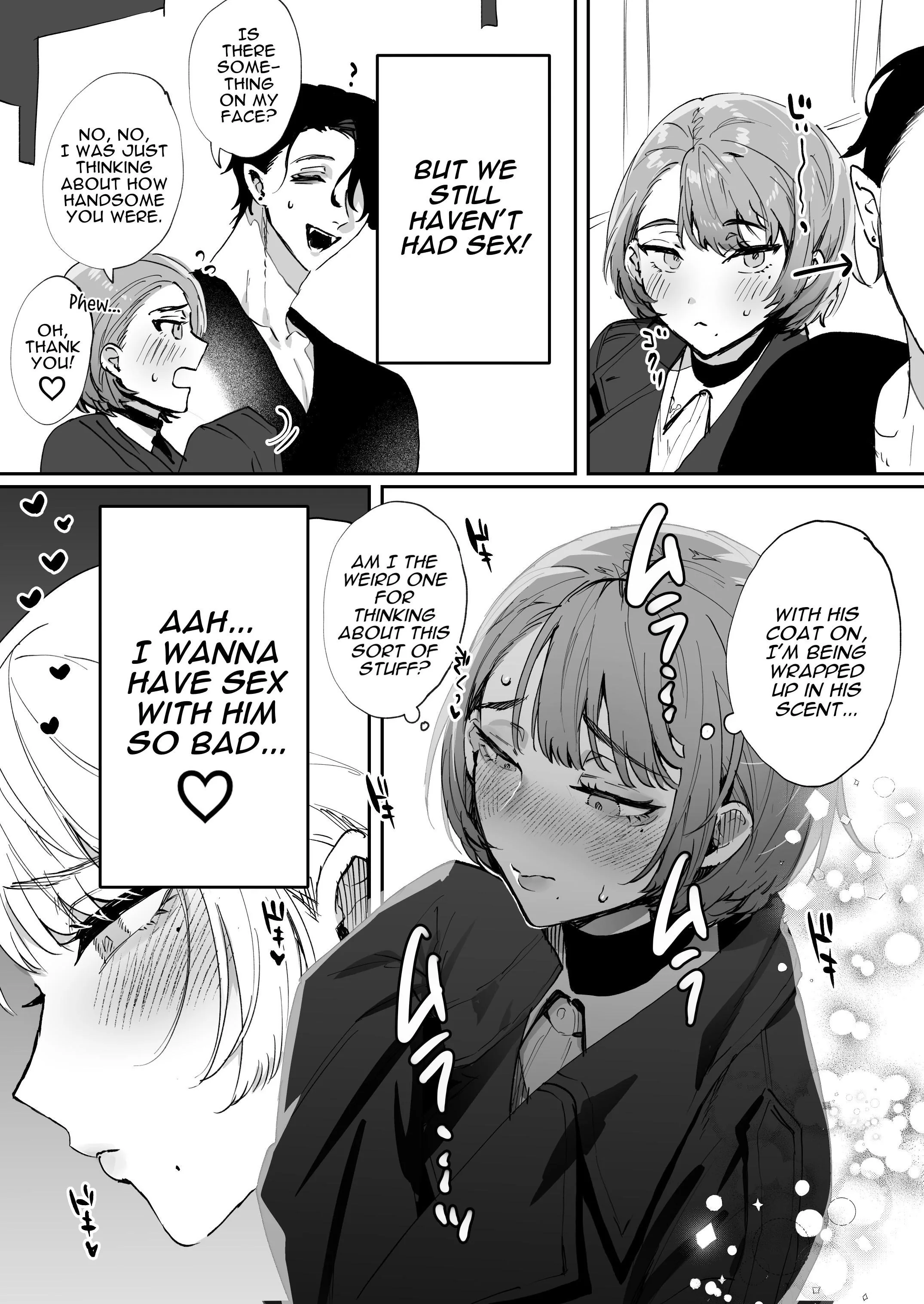 Small Breasted Thunder Thigh Woman and Vampire Guy's Interspecies Lovey Sexy Raw Mating Chapter 1 page 6 - 