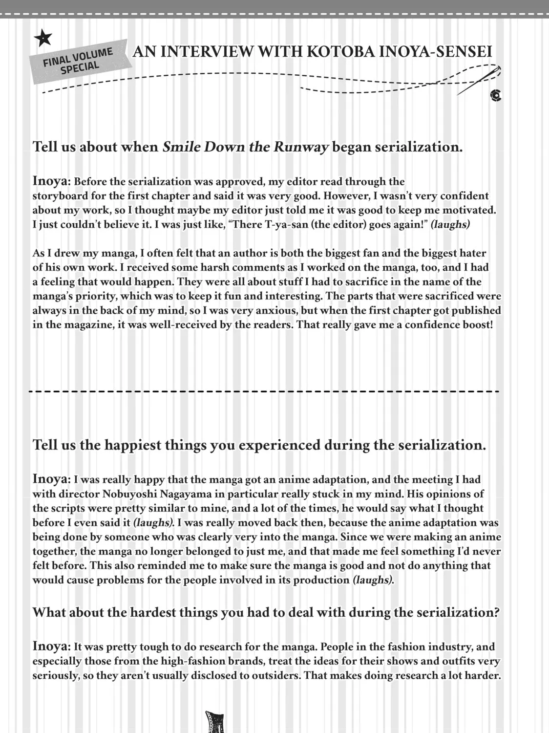 Smile Down the Runway Chapter 194 page 37 - 