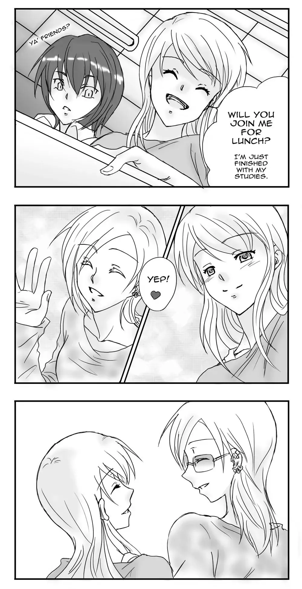 Snow & Sunflower Chapter 1 page 7 - 