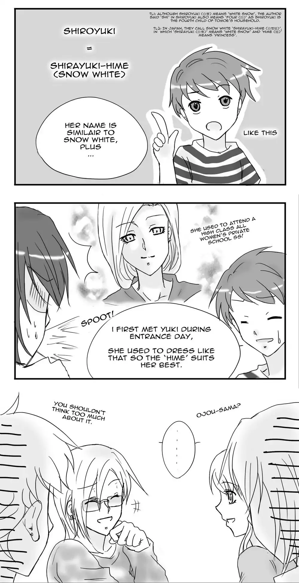 Snow & Sunflower Chapter 1 page 9 - 