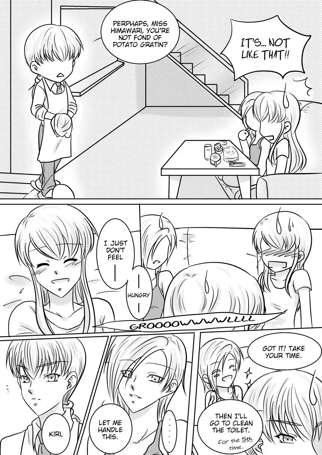 Snow & Sunflower Chapter 10 page 3 - 