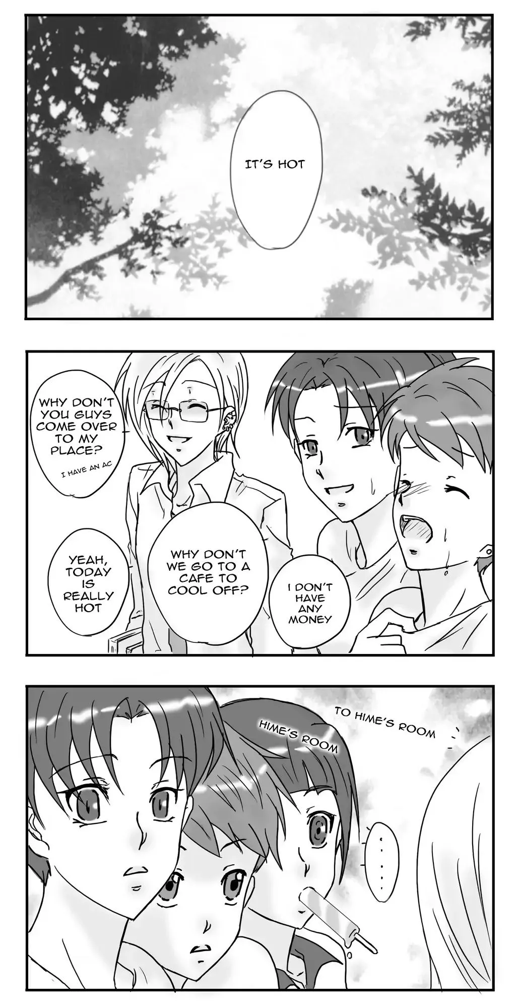 Snow & Sunflower Chapter 3 page 2 - 
