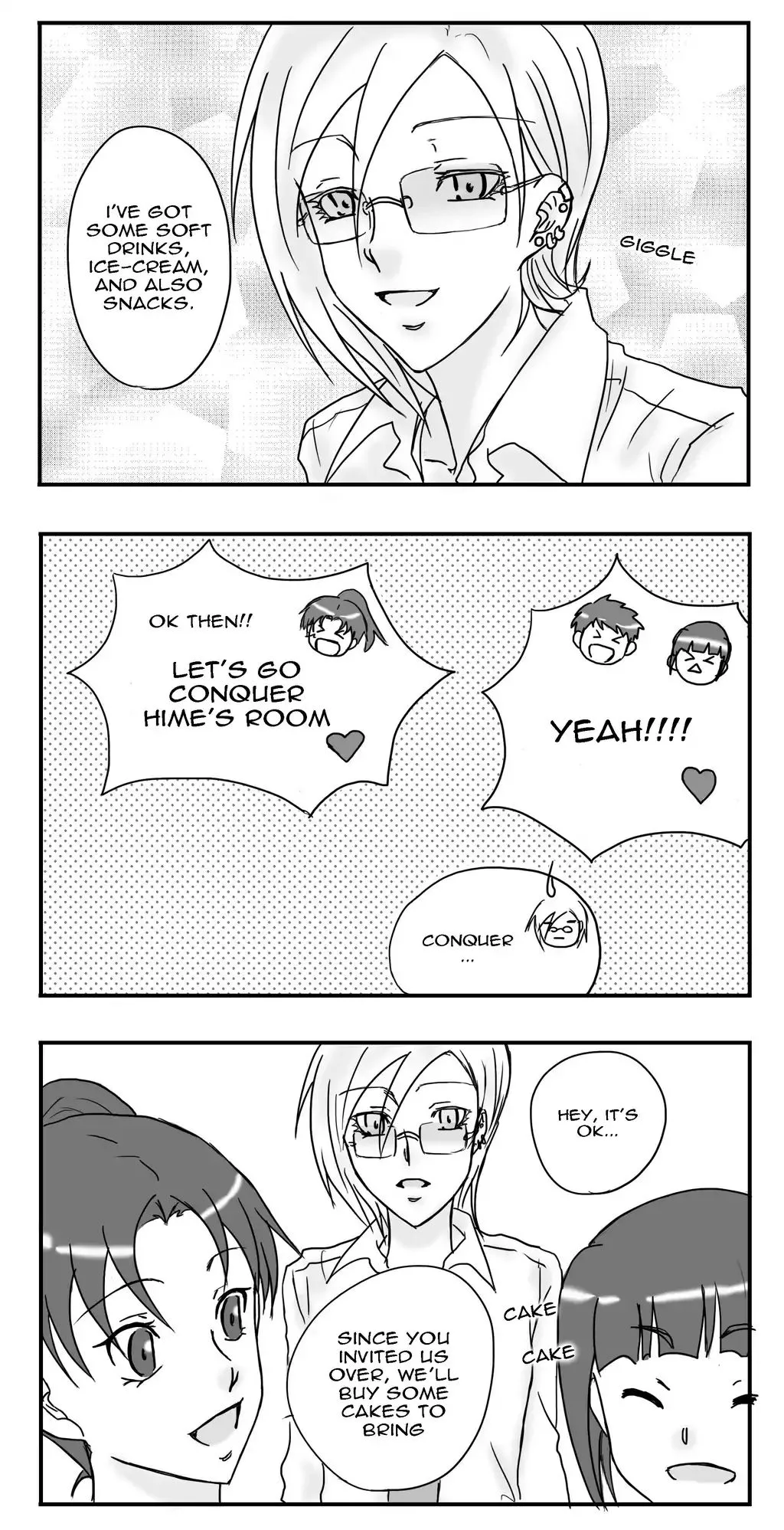Snow & Sunflower Chapter 3 page 3 - 