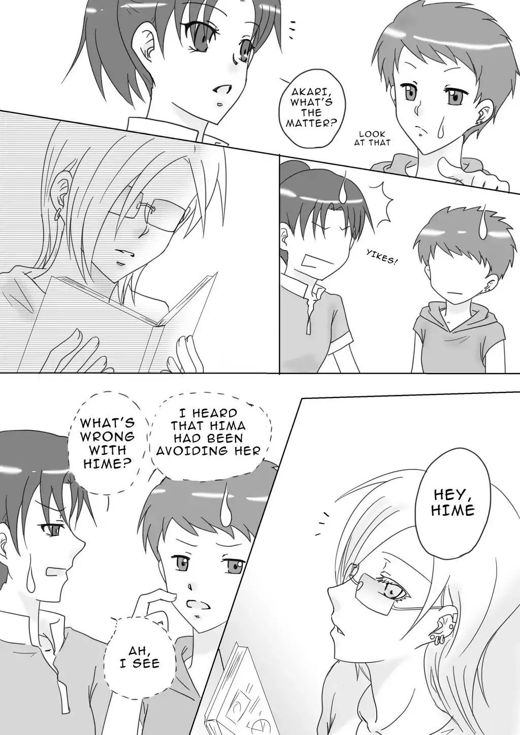 Snow & Sunflower Chapter 4 page 8 - 