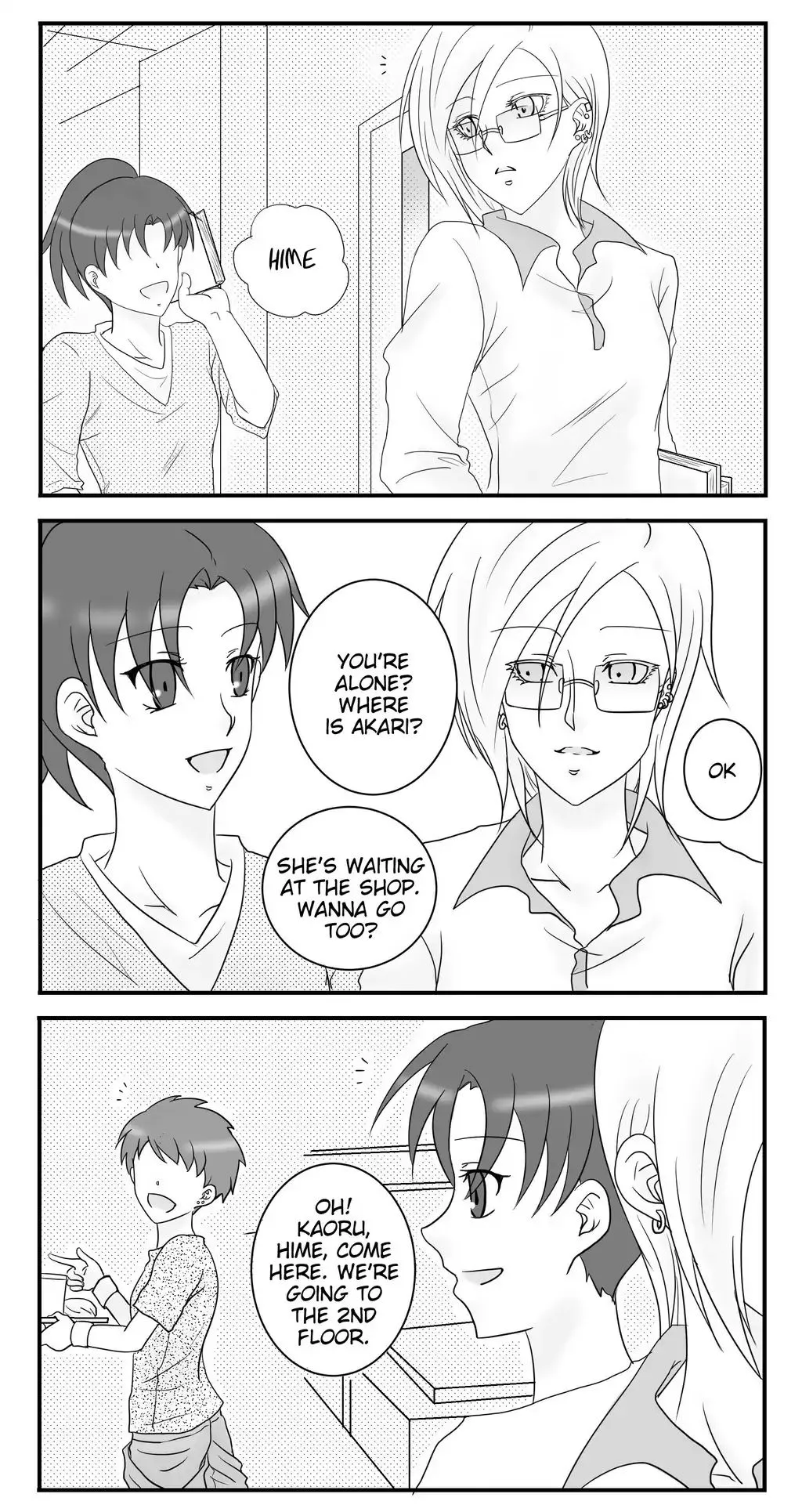 Snow & Sunflower Chapter 5 page 3 - 