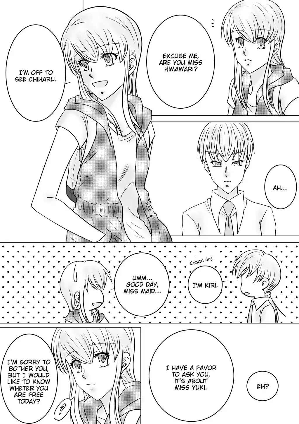 Snow & Sunflower Chapter 7 page 11 - 