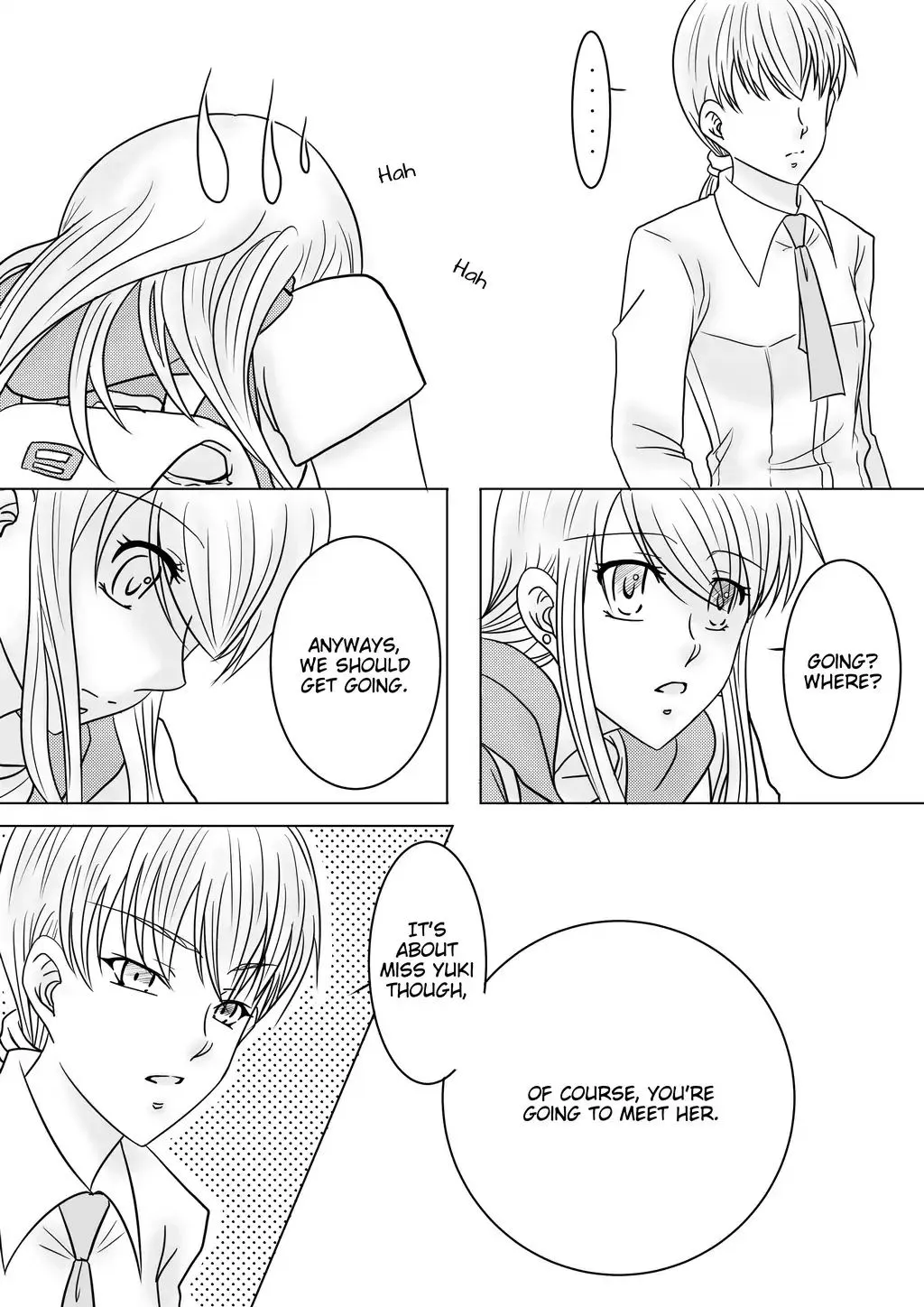 Snow & Sunflower Chapter 7 page 14 - 