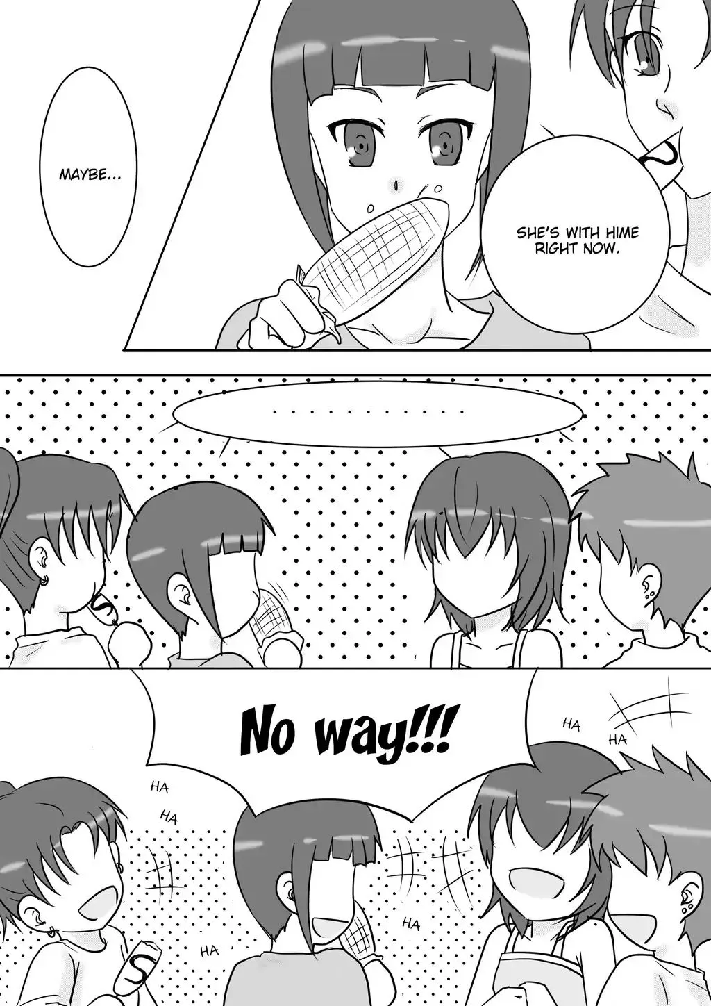 Snow & Sunflower Chapter 8 page 3 - 