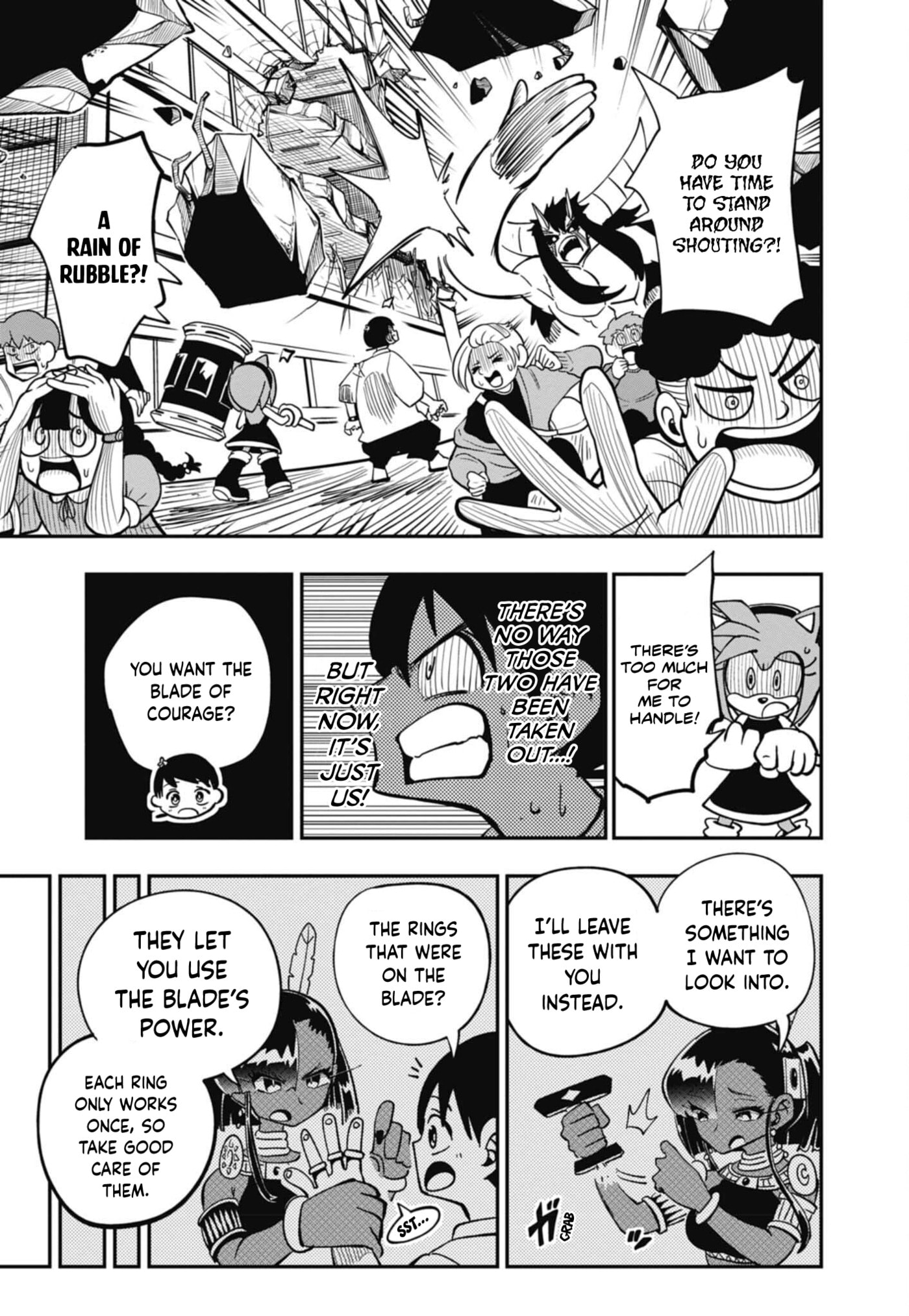 Sonic and the Blade of Courage Chapter 17 page 8 - 