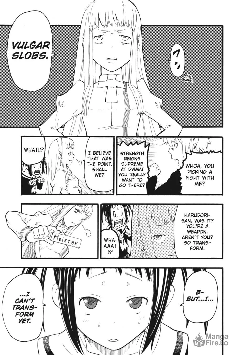 Soul Eater Chapter 97 page 55 - 
