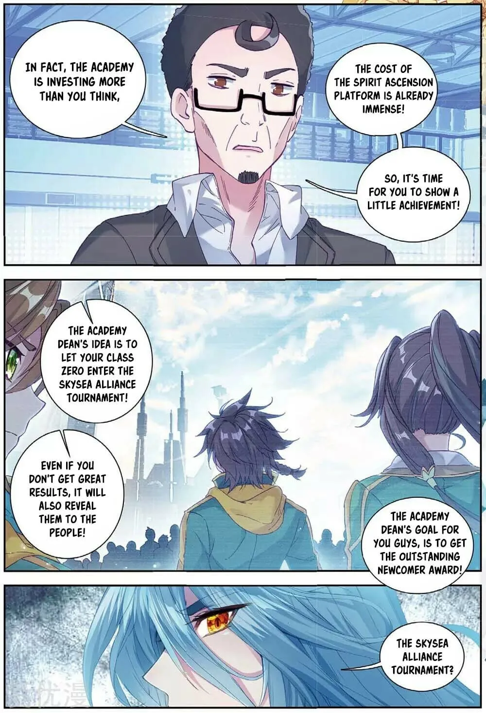 Soul Land 3: Legend of the Dragon King (Colored) Chapter 95 page 8 - 