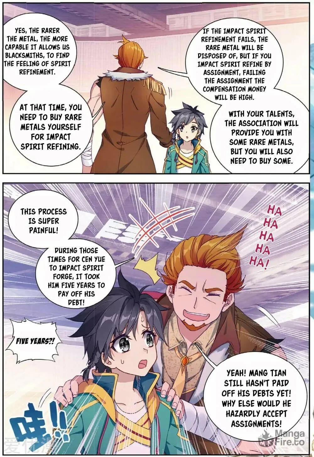 Soul Land 3: Legend of the Dragon King (Colored) Chapter 96 page 10 - 