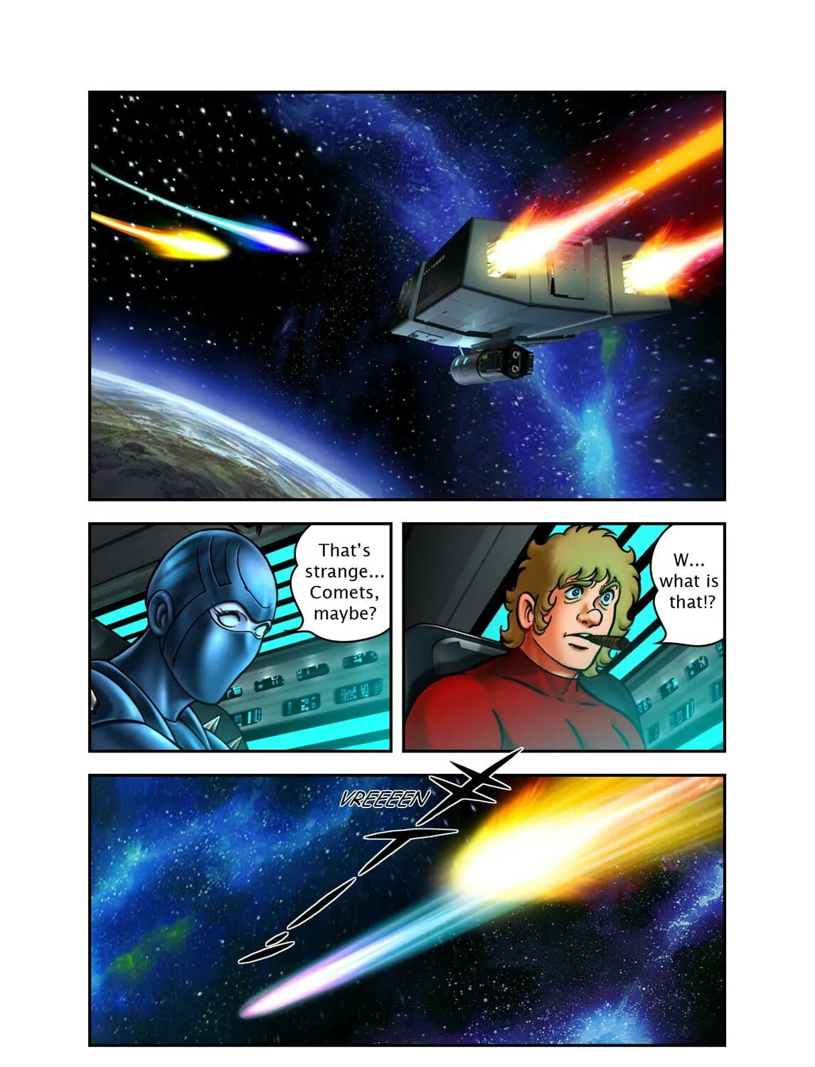 Space Adventure Cobra (Colored) Chapter 32 page 3 - 