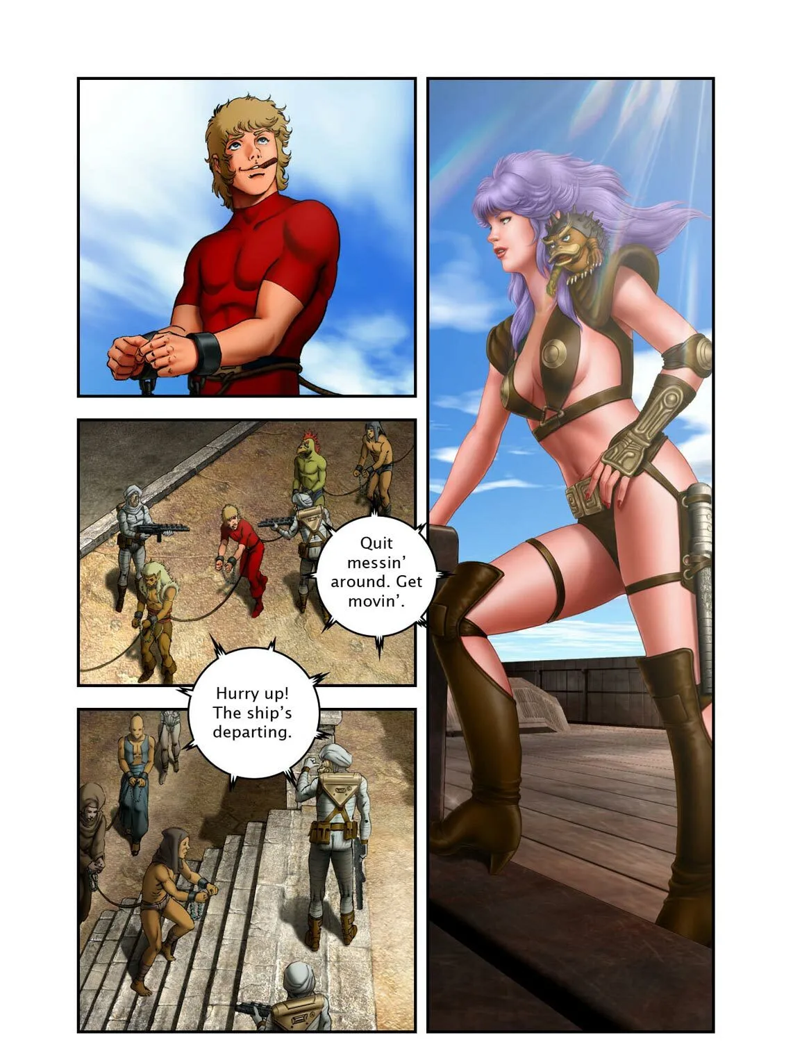Space Adventure Cobra (Colored) Chapter 35 page 9 - 