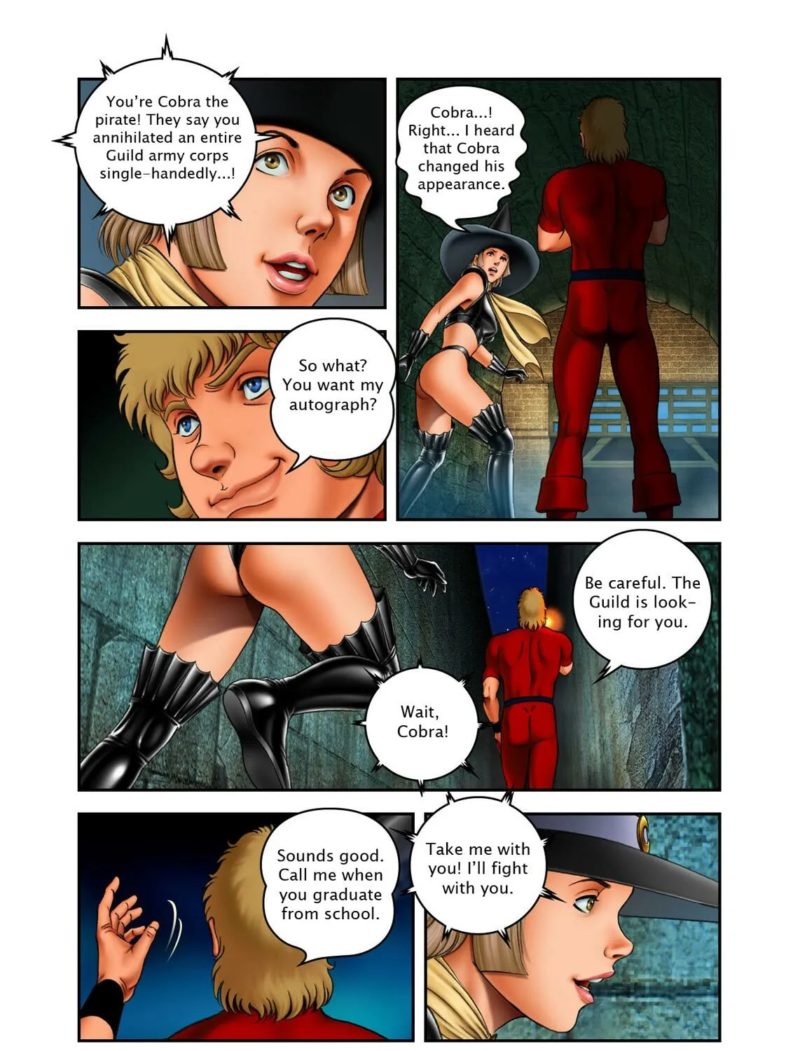 Space Adventure Cobra (Colored) Chapter 36 page 103 - 