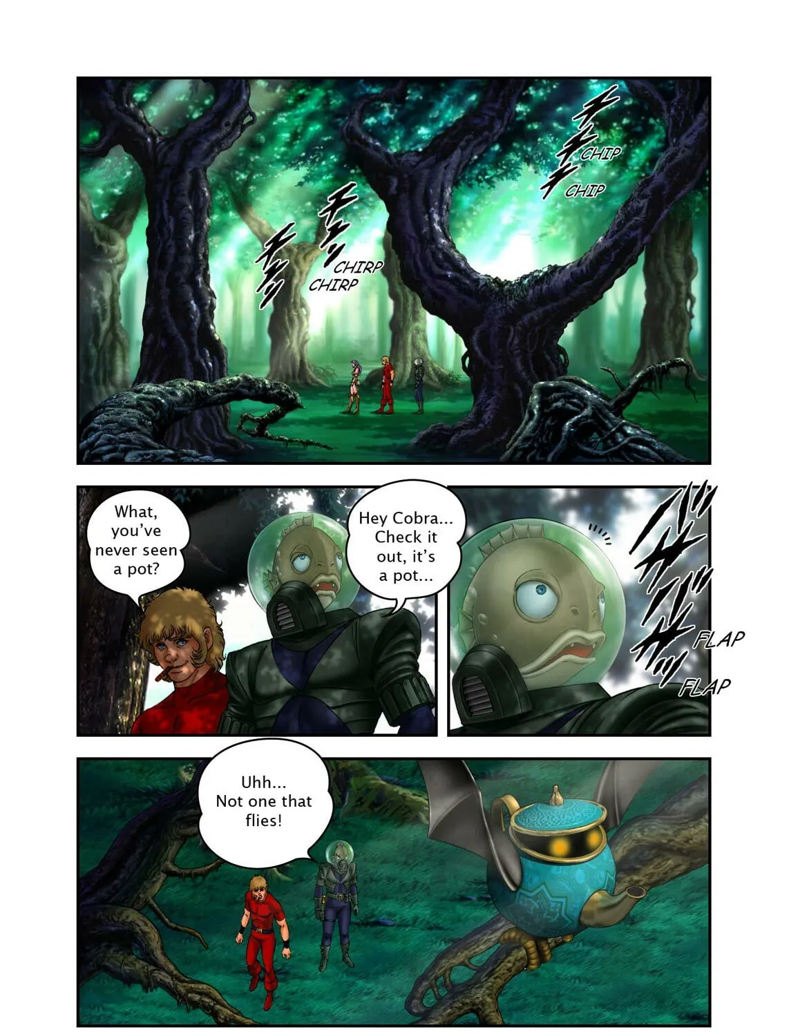 Space Adventure Cobra (Colored) Chapter 36 page 13 - 