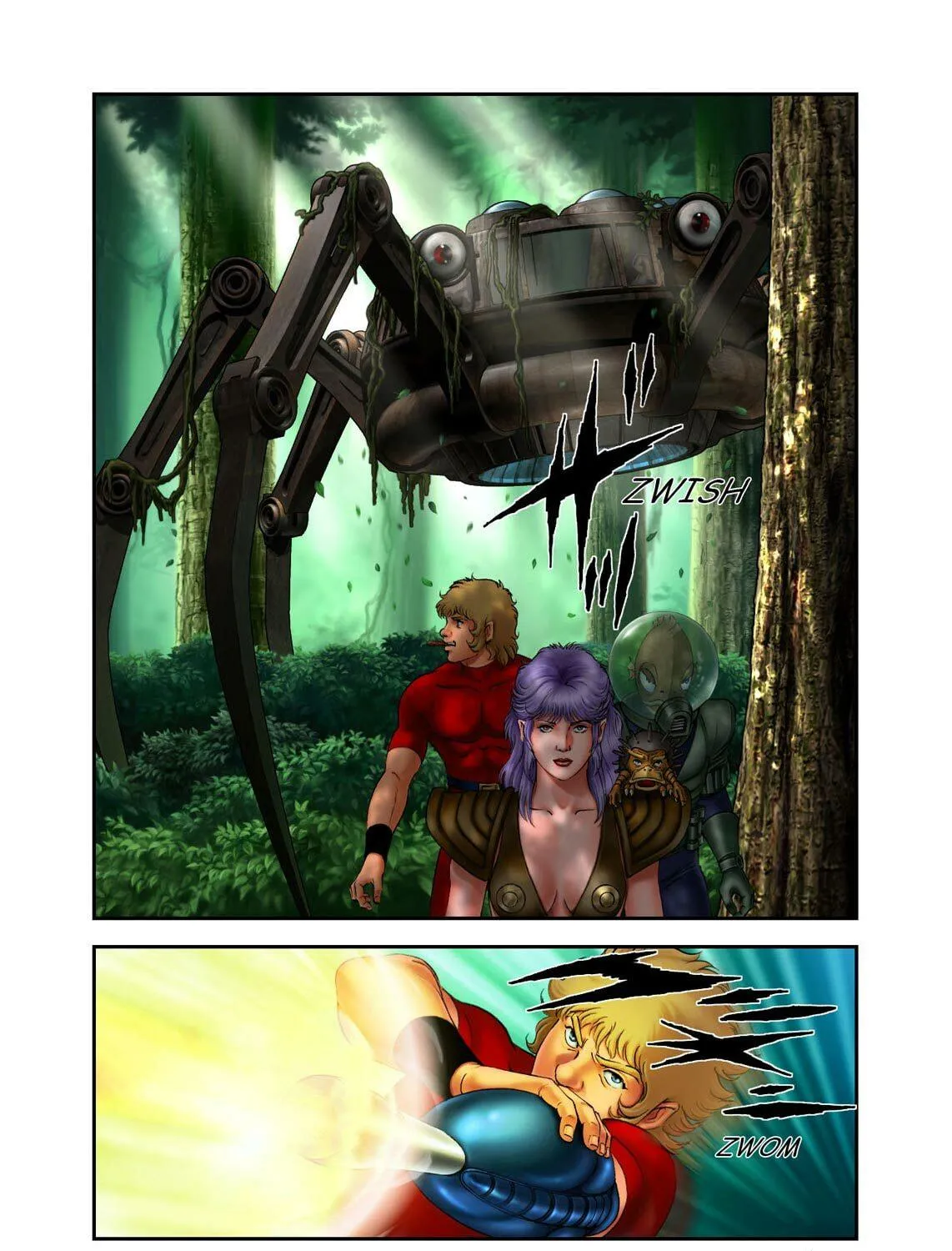 Space Adventure Cobra (Colored) Chapter 36 page 17 - 