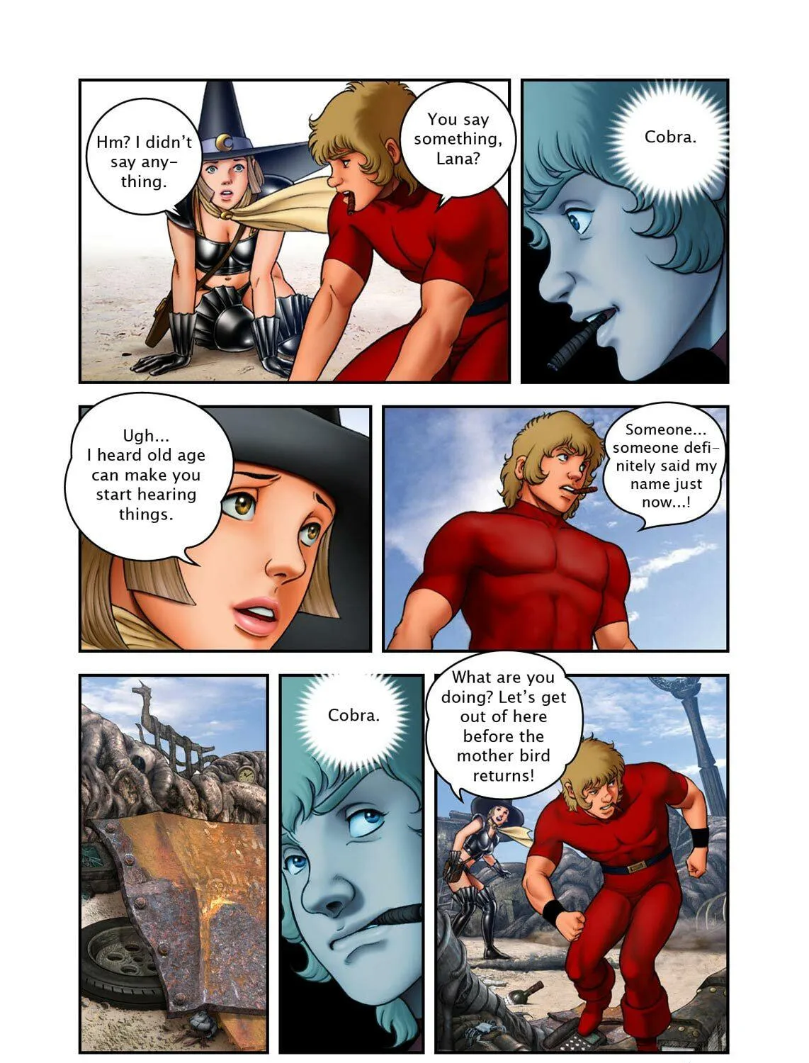 Space Adventure Cobra (Colored) Chapter 36 page 173 - 