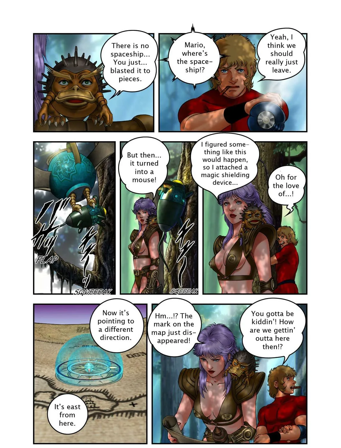 Space Adventure Cobra (Colored) Chapter 36 page 21 - 