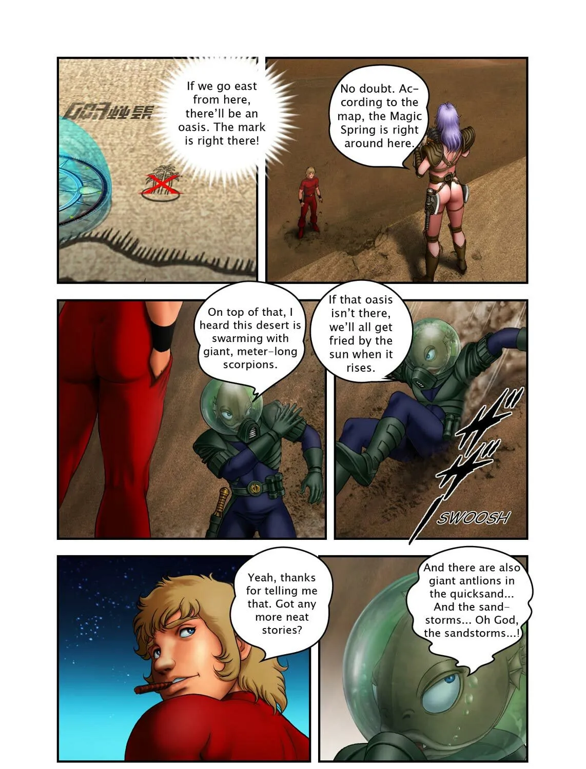 Space Adventure Cobra (Colored) Chapter 36 page 33 - 