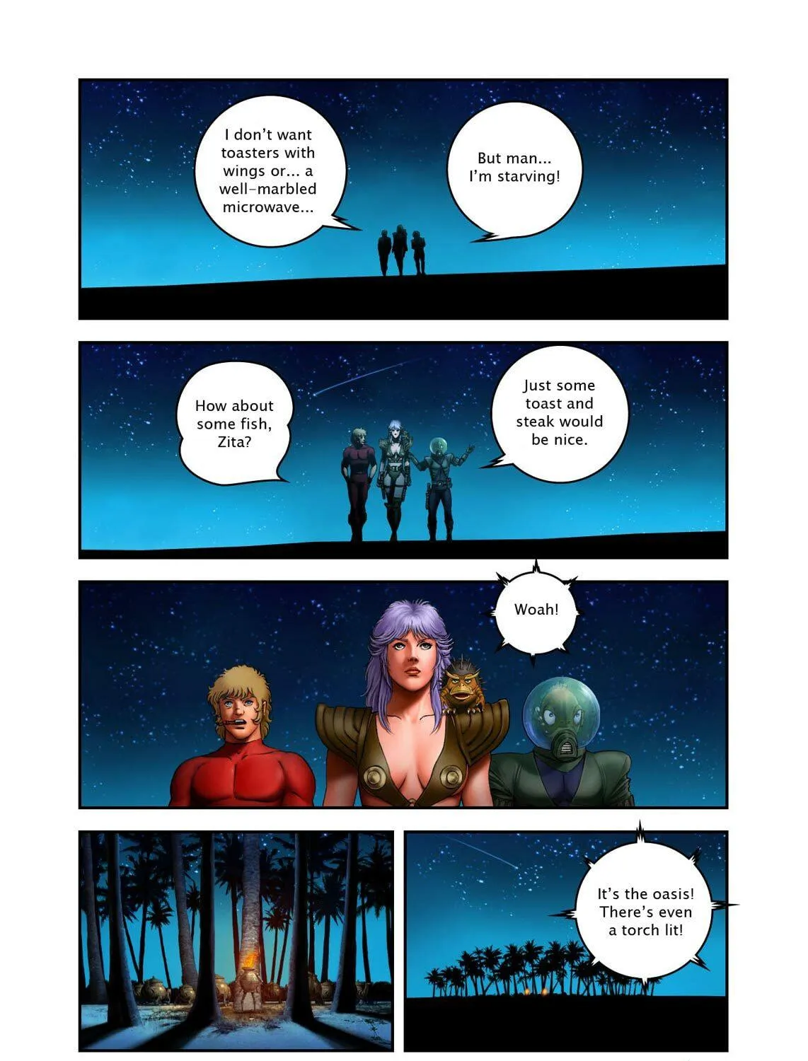 Space Adventure Cobra (Colored) Chapter 36 page 35 - 