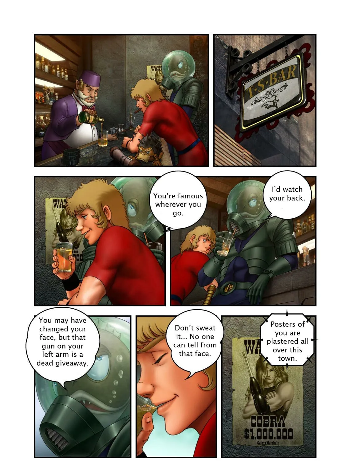 Space Adventure Cobra (Colored) Chapter 36 page 61 - 