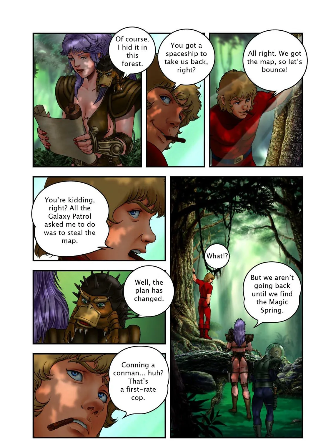 Space Adventure Cobra (Colored) Chapter 36 page 9 - 