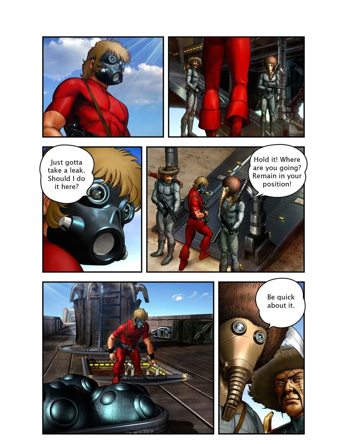 Space Adventure Cobra (Colored) Chapter 38 page 31 - 