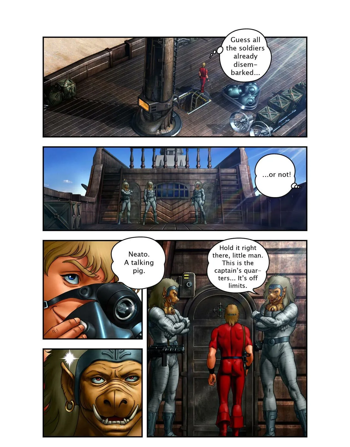 Space Adventure Cobra (Colored) Chapter 38 page 33 - 