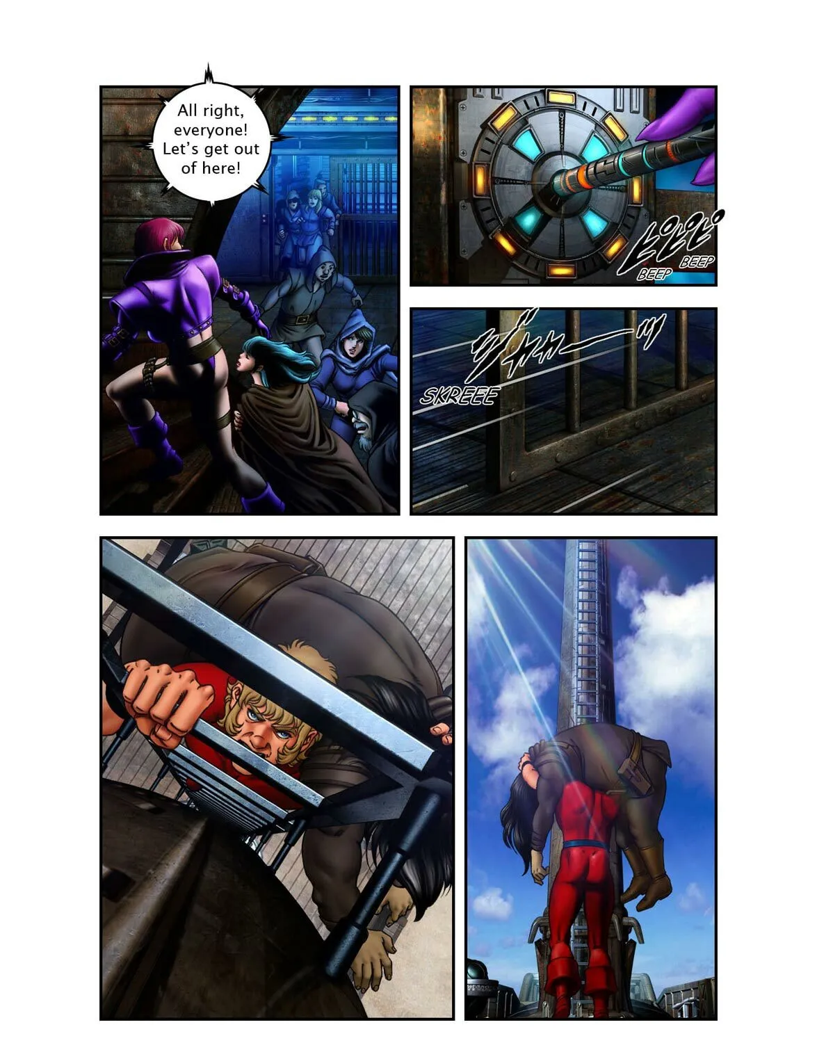 Space Adventure Cobra (Colored) Chapter 38 page 45 - 