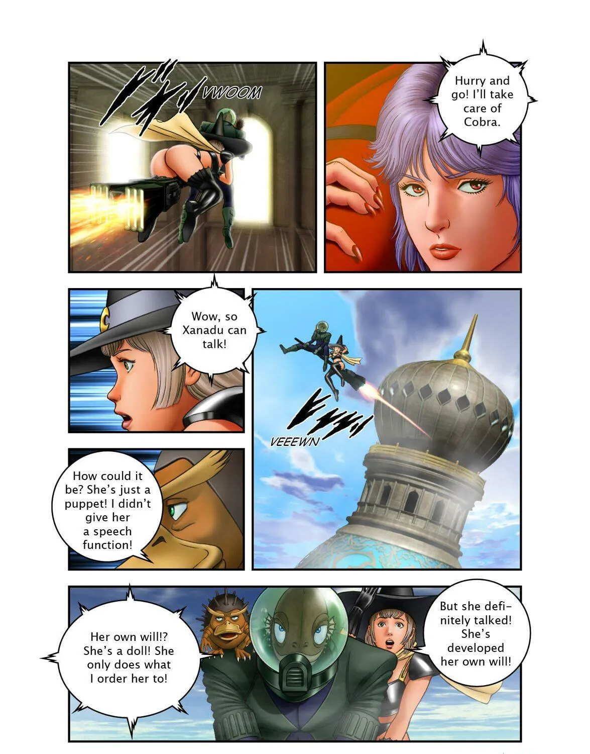 Space Adventure Cobra (Colored) Chapter 39 page 125 - 