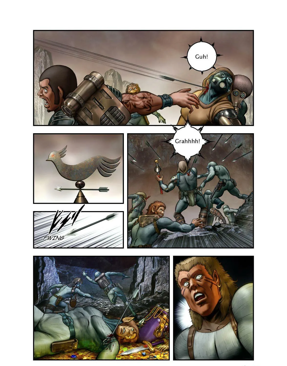 Space Adventure Cobra (Colored) Chapter 39 page 17 - 