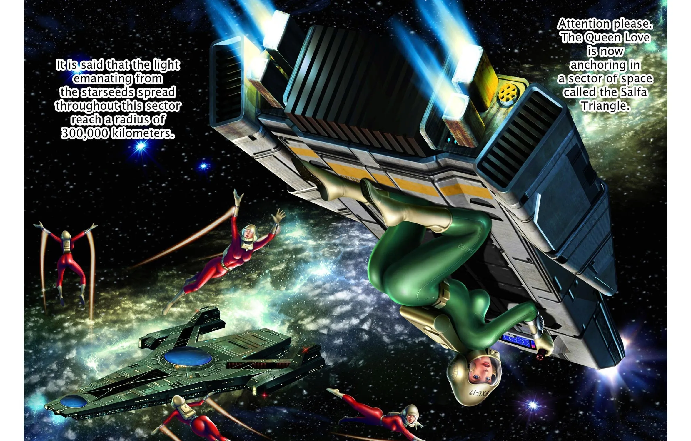 Space Adventure Cobra (Colored) Chapter 41 page 3 - 