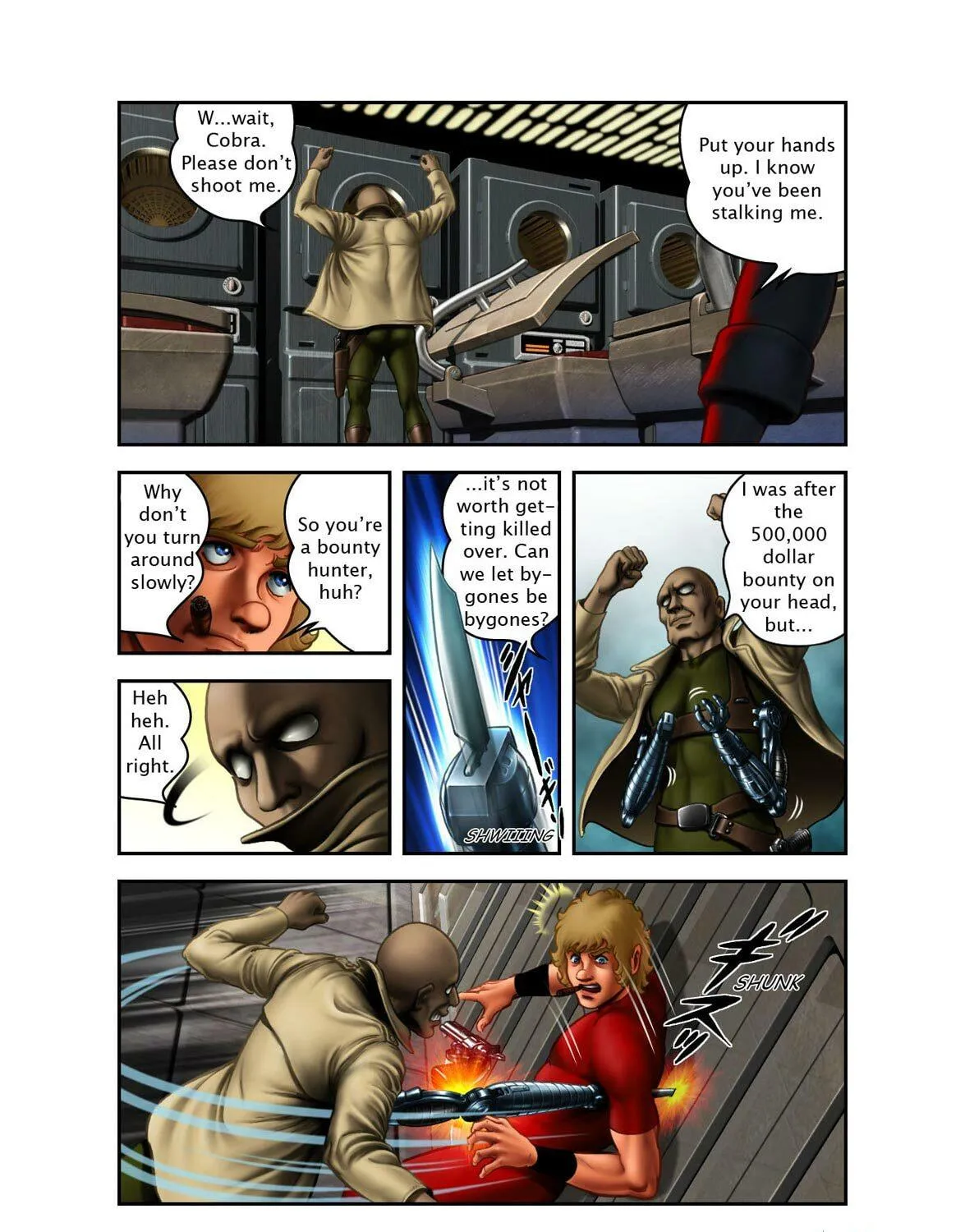 Space Adventure Cobra (Colored) Chapter 41 page 23 - 