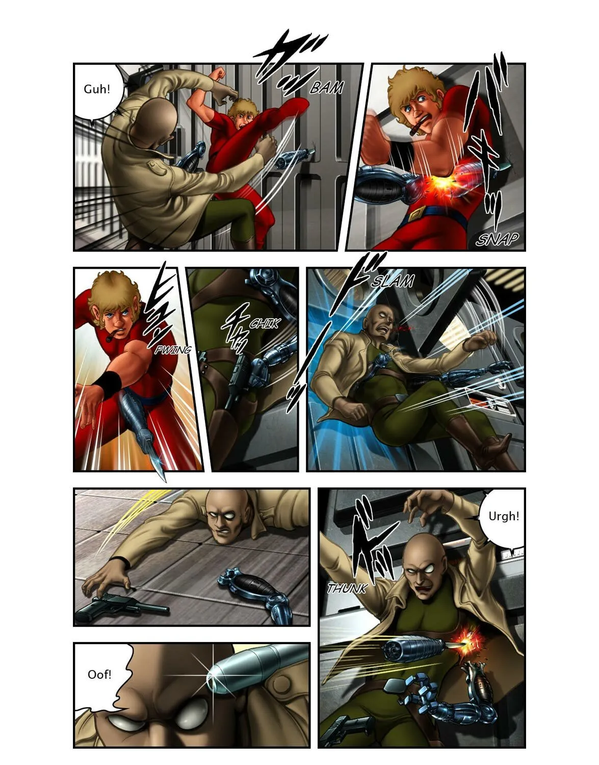 Space Adventure Cobra (Colored) Chapter 41 page 25 - 
